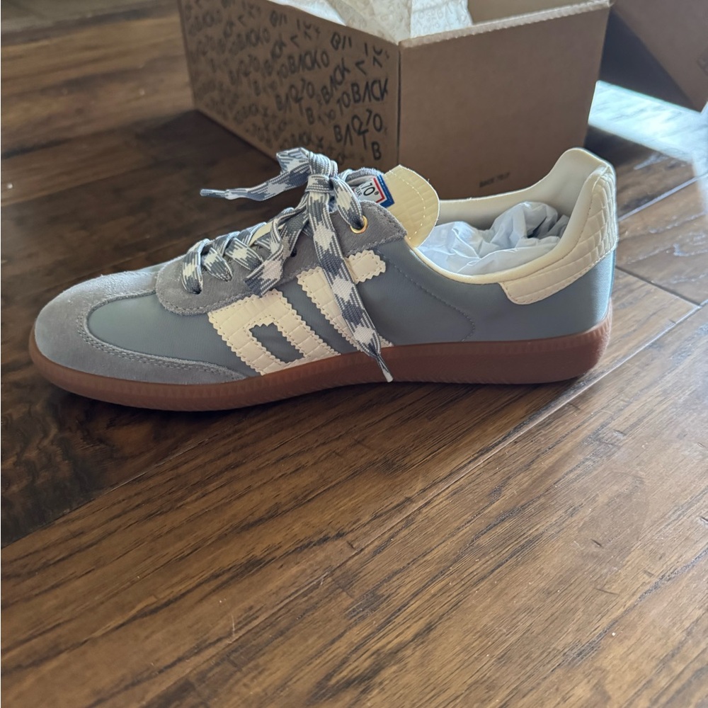Adidas Ghost Sky Sneakers in Gray and Cream